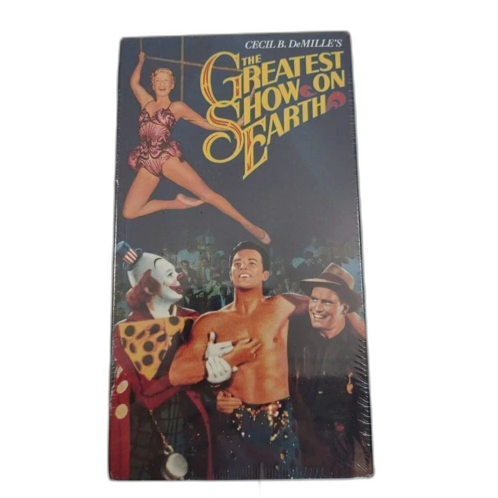 The Greatest Show on Earth SEALED VHS 2002 2 Tape Set